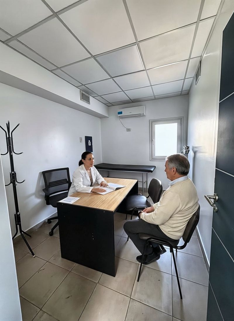Consulta en un consultorio del centro